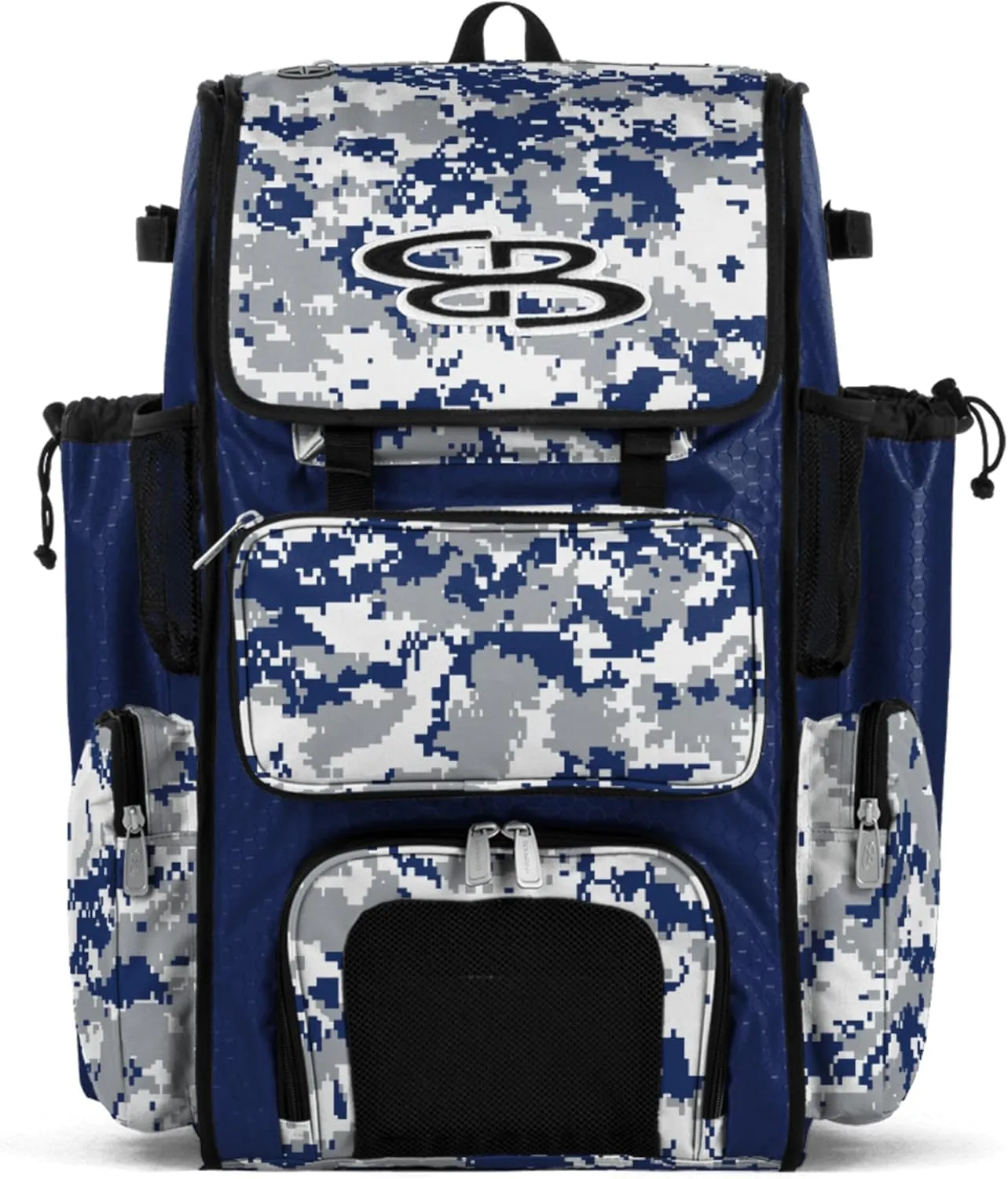 Boombah Superpack Bat Pack - Backpack Version (no wheels) - Holds 4 Bats - Camo Series - Multiple Color Options