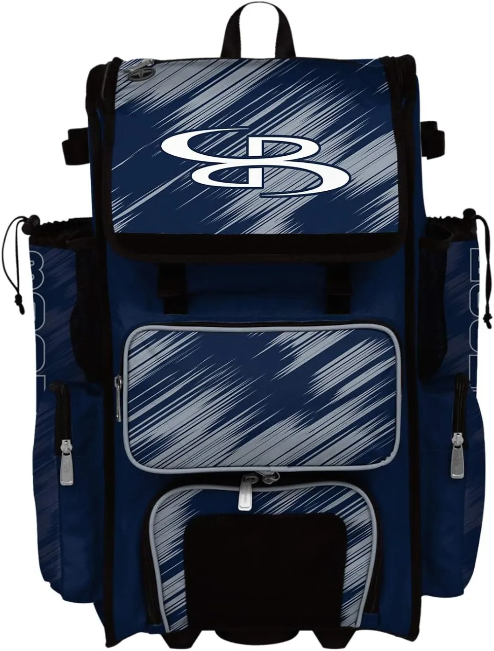 Boombah Superpack Hybrid Rolling Bat Bag Scratch - Multiple Colors - Wheeled & Backpack Version