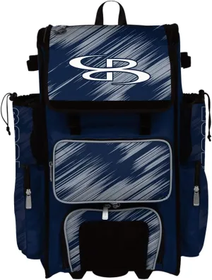 Boombah Superpack Hybrid Rolling Bat Bag Scratch - Multiple Colors - Wheeled & Backpack Version