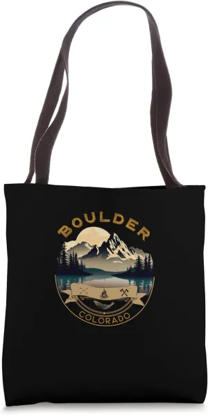 Boulder Vacation Apparel - Boulder Souvenir Tote Bag