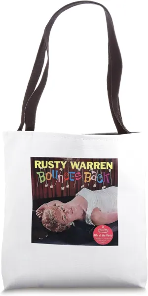 Bounces Back Record Album Cover vintage Tote Bag