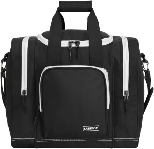 Bowling Ball Bag for Single Ball, 2022 Bowling Ball Tote Bowling bag with Padded Holder - Fits Shoes up to Mens Size 14 and Bowling Accessories