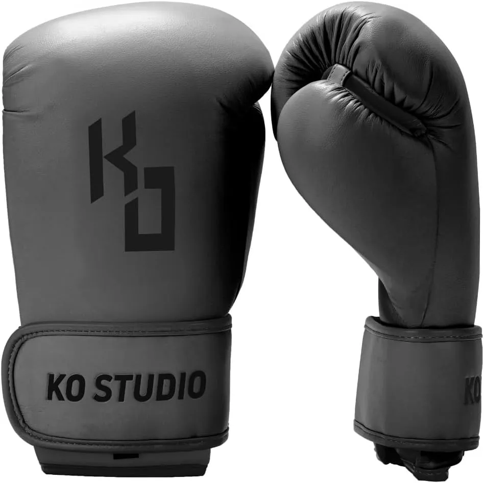 Boxing Gloves for Men & Women - Leather Gloves for Heavy Bag, Punching Bag,Muay Thai, MMA, Kickboxing, Gym Training, Sparring Pro-Style Guantes de Boxeo 12oz 14oz 16oz