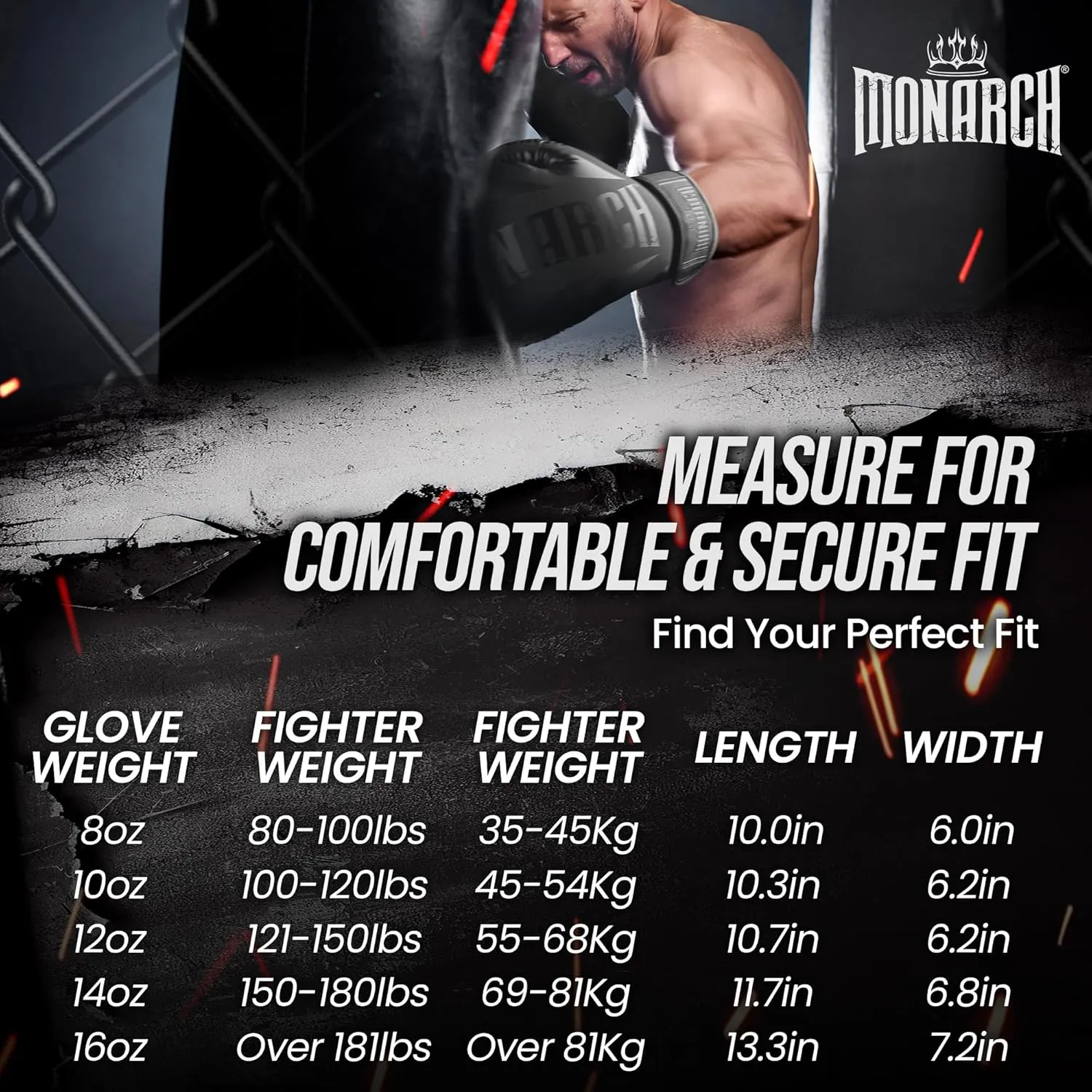 Boxing Gloves Men Women with Hand Wraps for Boxing, Muay thai, kickboxing, Punching Bag Workout traing and Sparing Gear Complete Boxing Kit, Size 8-16 OZ