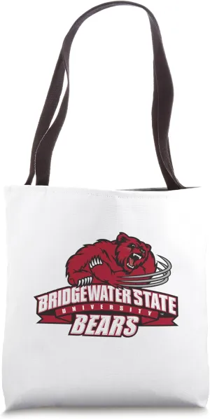 Bridgewater State University BSU Bears Primary Logo Tote Bag