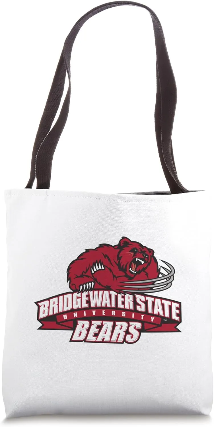 Bridgewater State University BSU Bears Primary Logo Tote Bag