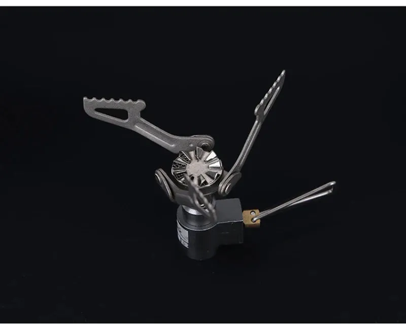 BRS-3000T Titanium Mini Camping Gas Burners 25g 2700W One-Piece Pocket Stove Outdooor Hiking Folding Cooking Furnace Portable