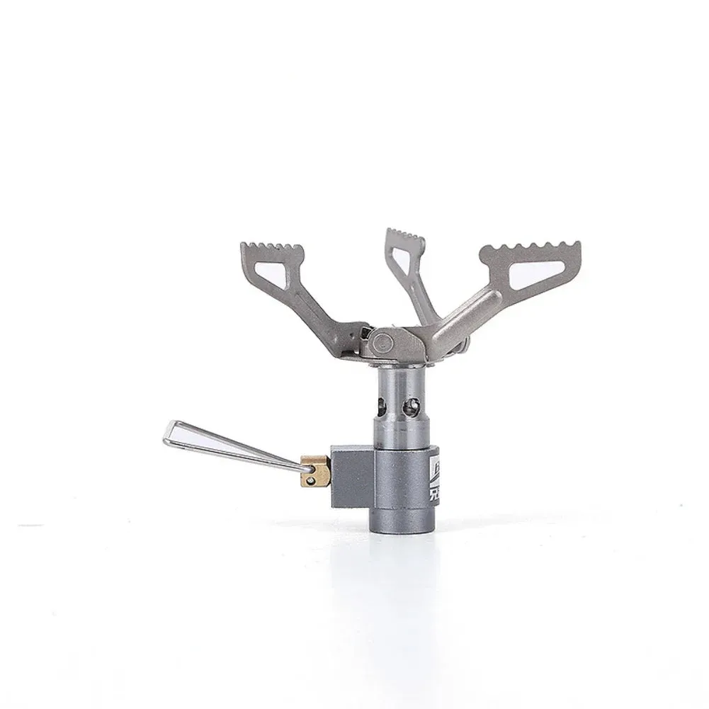 BRS-3000T Titanium Mini Camping Gas Burners 25g 2700W One-Piece Pocket Stove Outdooor Hiking Folding Cooking Furnace Portable