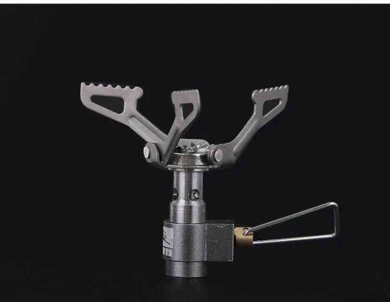 BRS-3000T Titanium Mini Camping Gas Burners 25g 2700W One-Piece Pocket Stove Outdooor Hiking Folding Cooking Furnace Portable