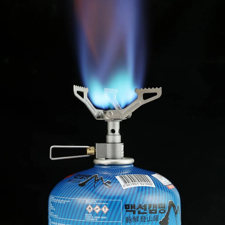BRS Outdoor Gas Stove  Camping Gas Burner Portable Mini Titanium Stove Survival Furnace Pocket