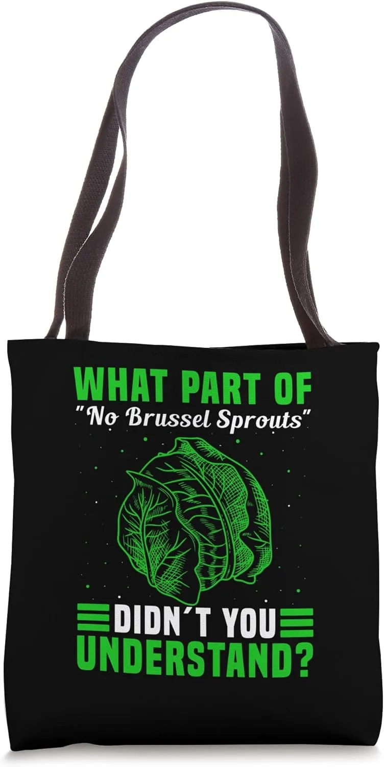 Brussel Sprout Hater Club Brussel Sprout Gear Brussel Sprout Tote Bag