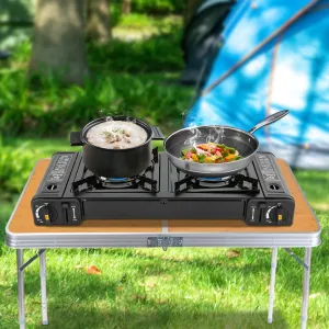 Butane Camping Stove,Auto Ignition Camping Burner LPG for RV, Apartments,Camping