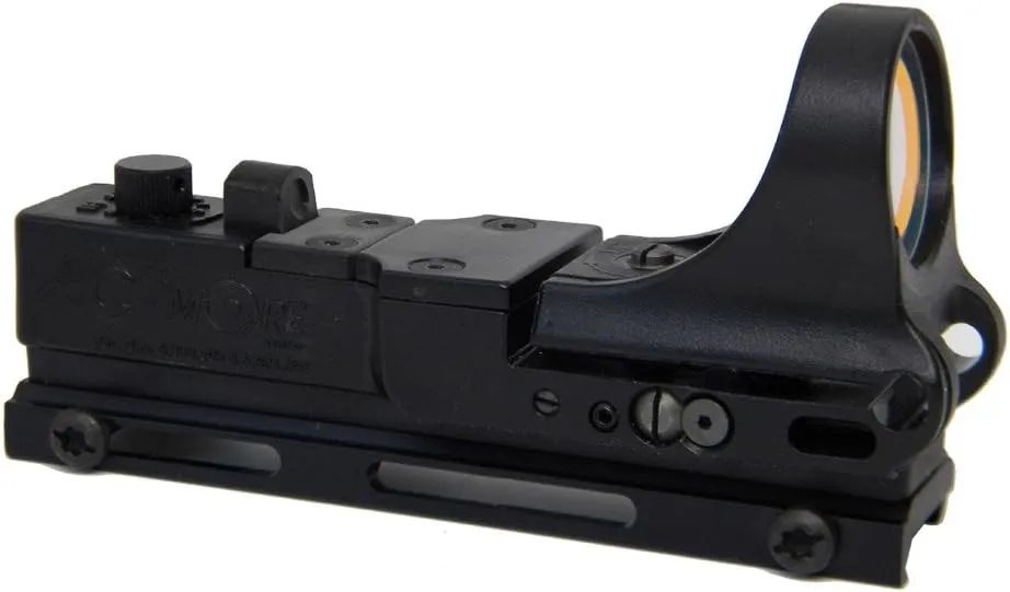 C-MORE Systems Tactical Railway Red Dot Sight with Click Switch