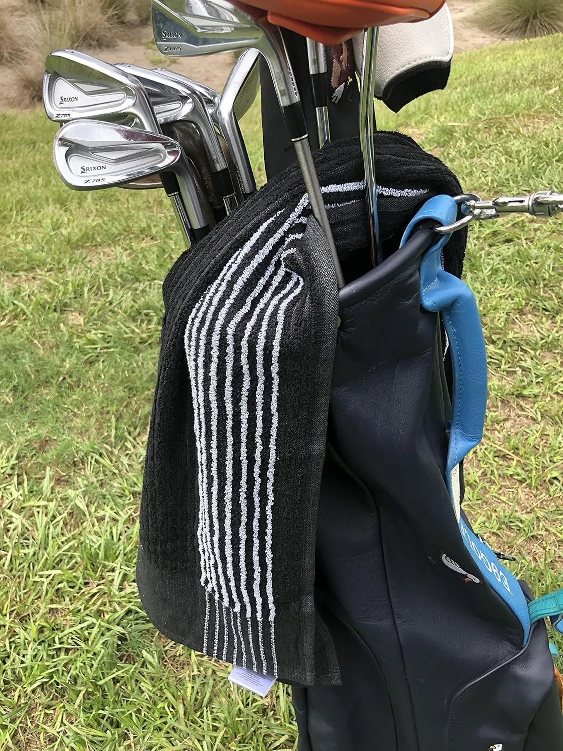 Caddy Golf Towel - Extra-Large 22” X 44” Caddie Towel Used by Tour Professionals, Premium Soft Cotton, Superior Absorption Caddy Towel | 5 Stylish Colors