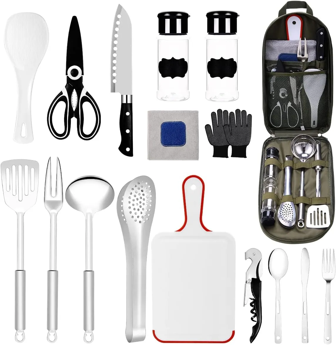 Camping Accessories - Gear Must Haves: Tent, Kitchen, Cooking Utensils, Outdoor Stove, BBQ Stuff
