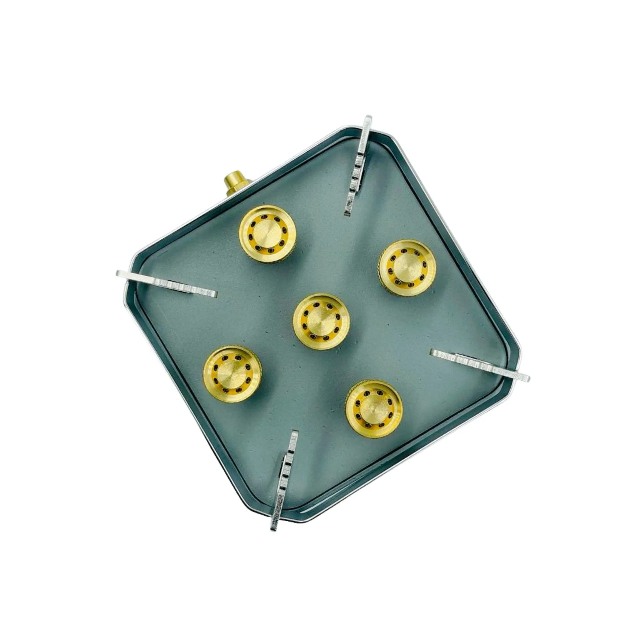 Camping Family Camping Stove 5 Burners 120000W CM-38490 - Gray