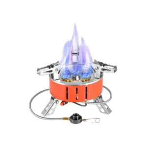 Camping Family Camping Stove 5 Burners 18500W CM-38481 - Orange