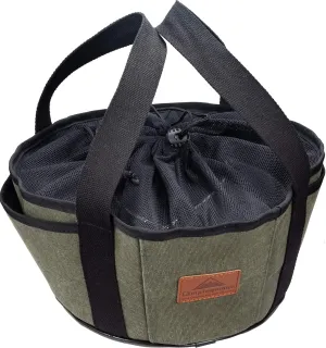 camping moon CAMPINGMOON Carry Bag for Dutch Oven Durable Canvas