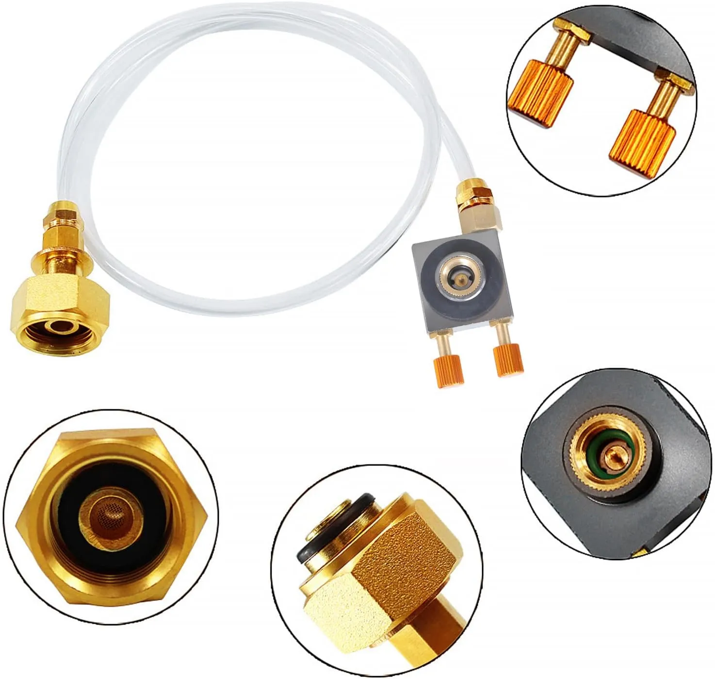 Camping Refill Converter Propanes Tanks Adapter Valves Stove Tube Stove Adapter Propanes Tanks Refill Tube