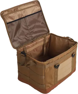 Camping Storage Bag, 45L Large Capacity with Internal and External Pockets, Removable Dividers, for Outdoor Camping