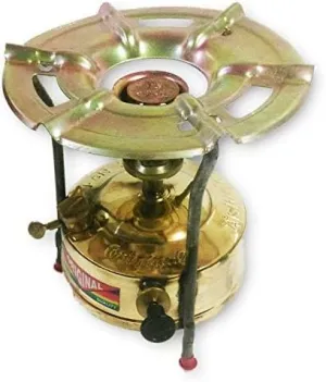 Camping Stove | Brass Kerosene Stove | 1.5 Liter Tank