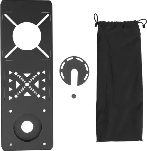 Camping Table Board for IGT Series, 2 in 1 Stainless Steel Portable Table Top for SOTO 310 Spider Stove, Durably and Stable Outdoor Cooking Accessory