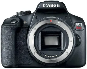 Canon EOS Rebel T7 Digital SLR Camera Body Only (Kit Box) (Renewed)