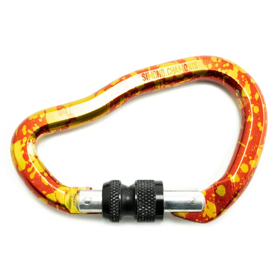 Carabiner D-shaped Jumbo Screwgate
