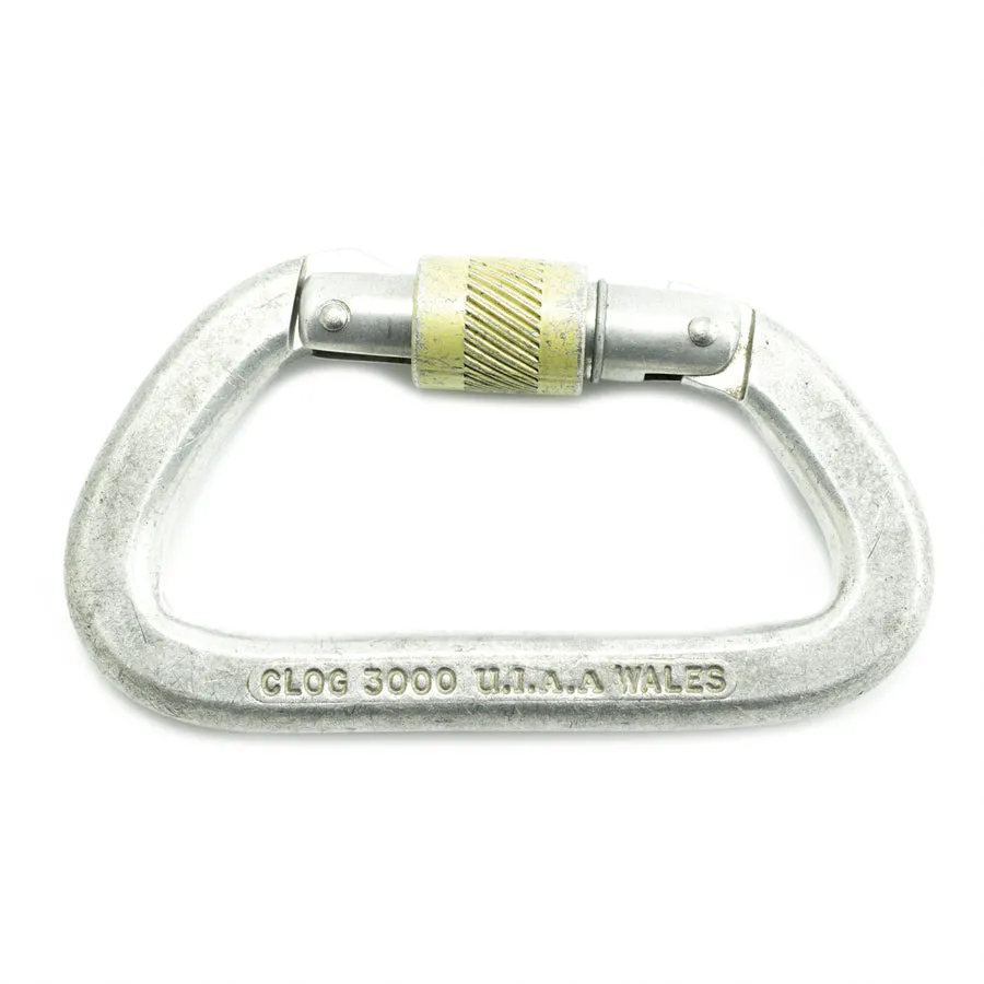 Carabiner D-shaped Screwgate