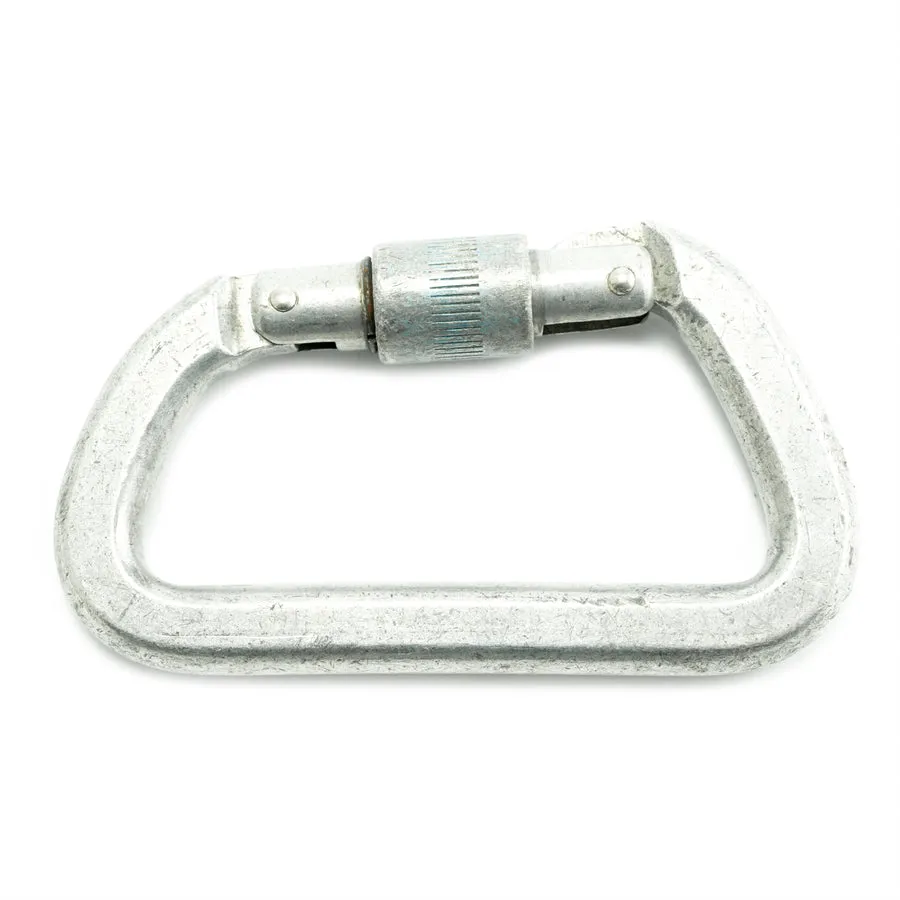 Carabiner D-shaped Screwgate