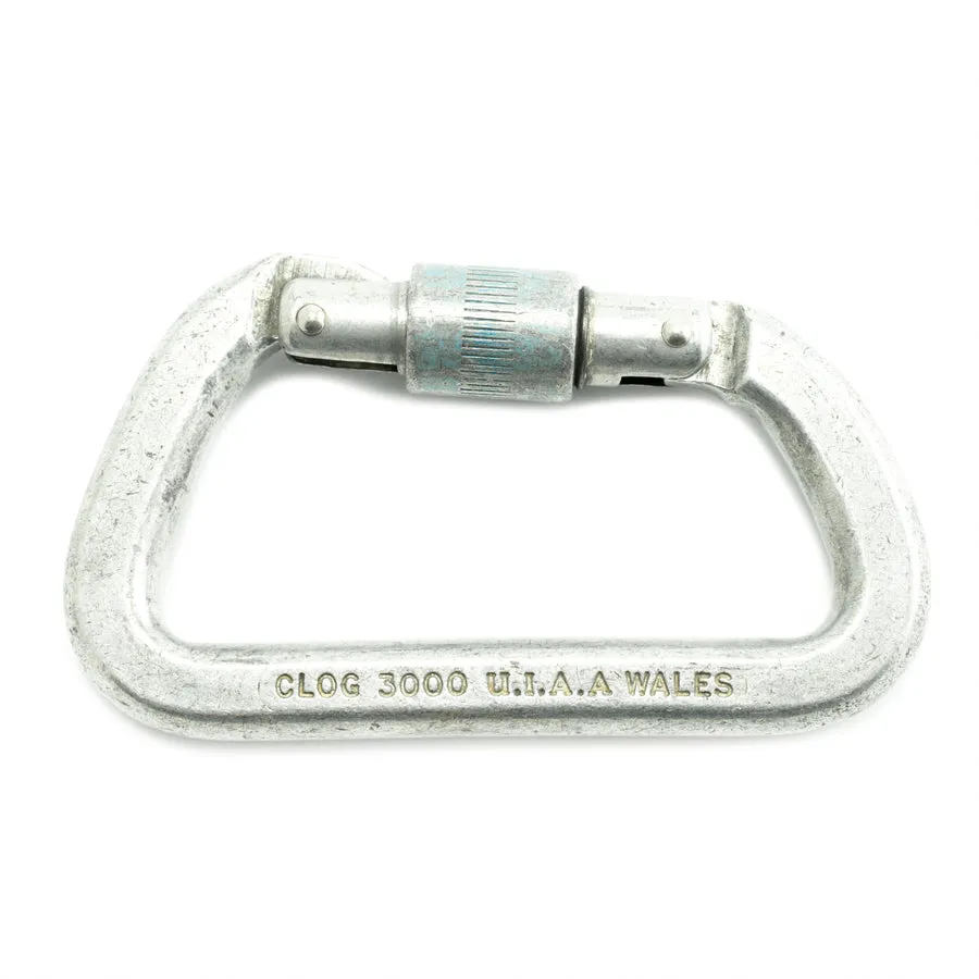 Carabiner D-shaped Screwgate