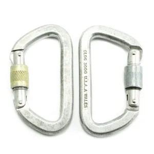 Carabiner D-shaped Screwgate