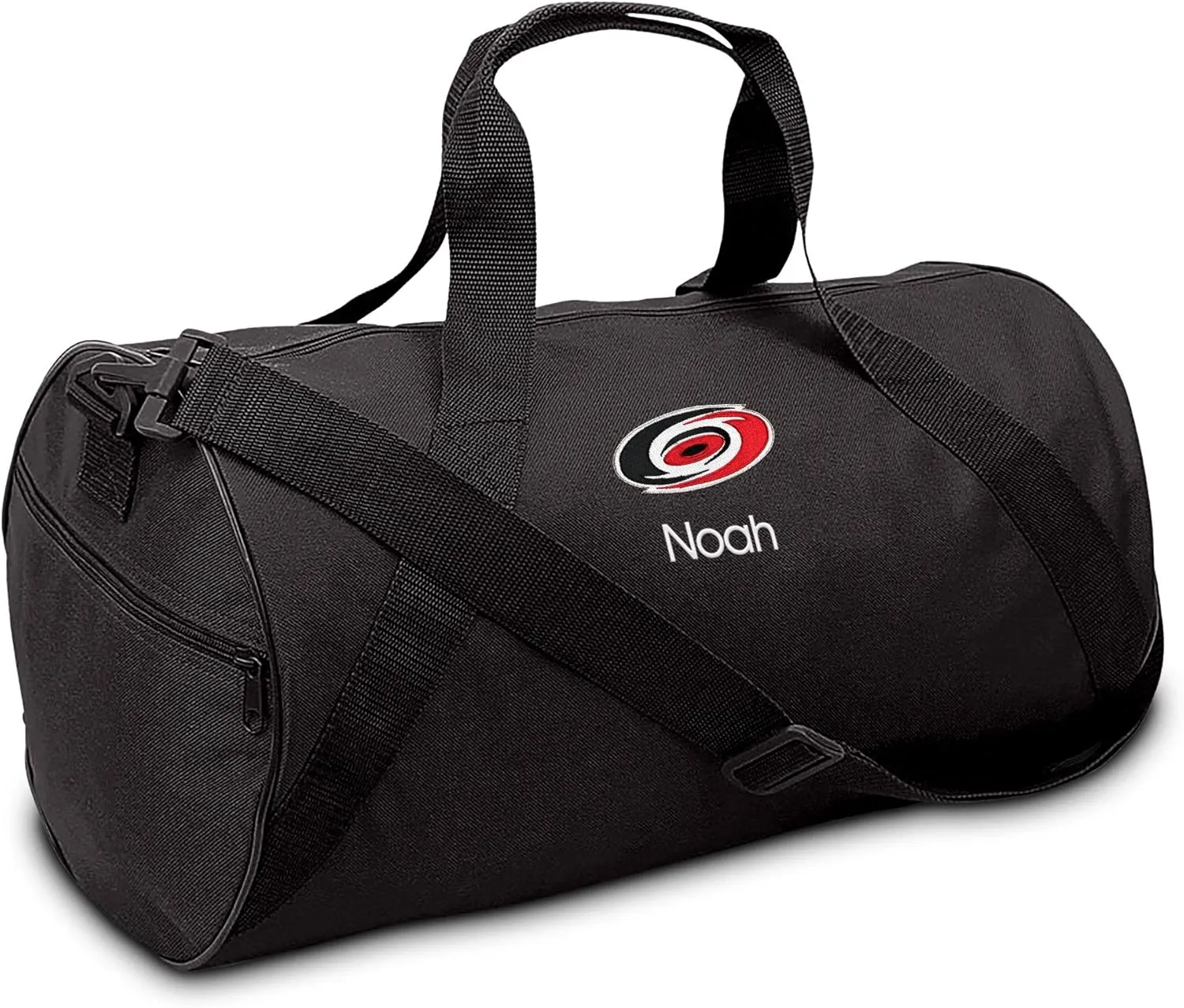 Carolina Hurricanes Personalized Youth Duffel Bag (Black)