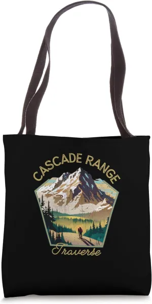 Cascade Range Retro Clothing - Cascade Range Souvenir Tote Bag