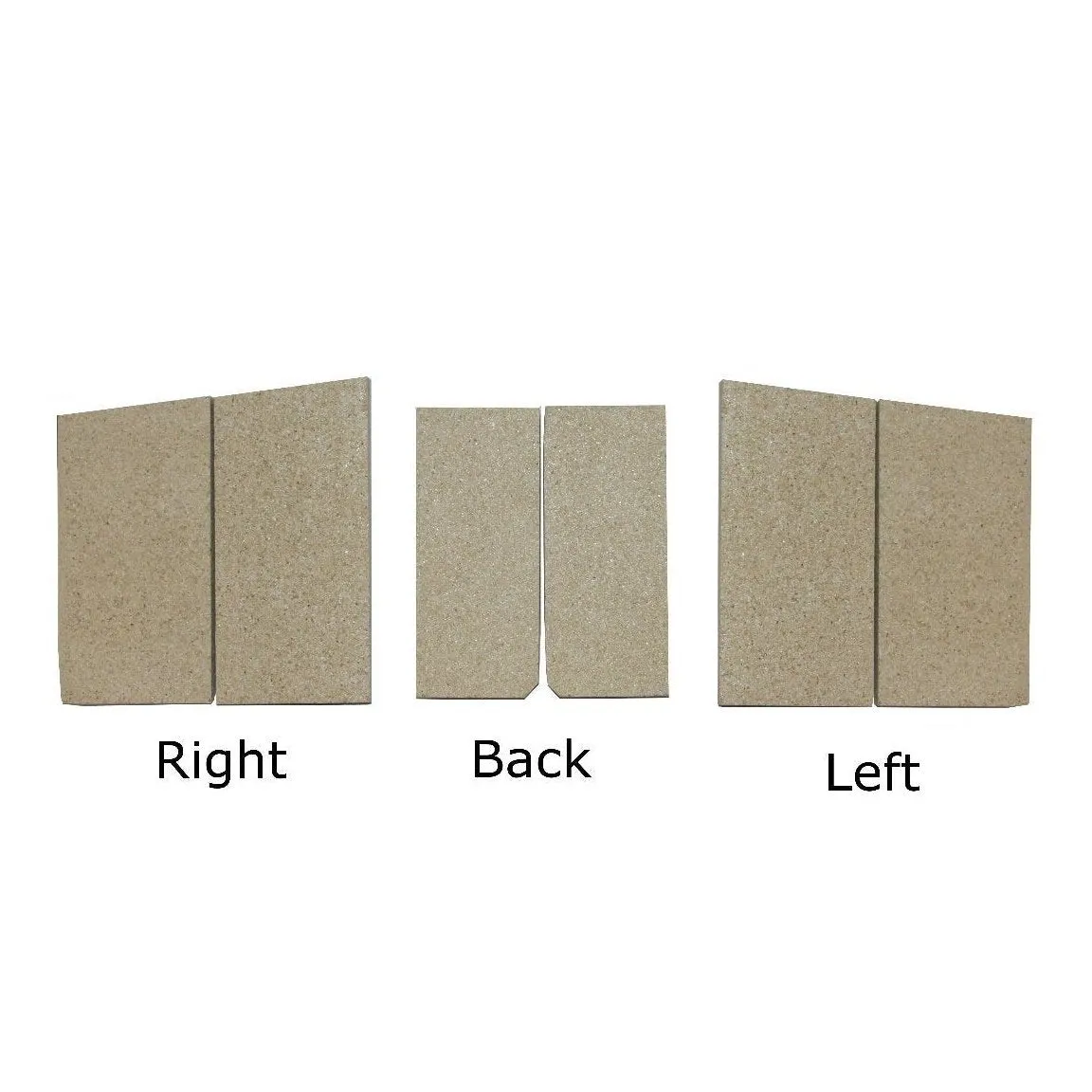 CB-9000 Complete Vermiculite Fire Brick Kit (Cub)