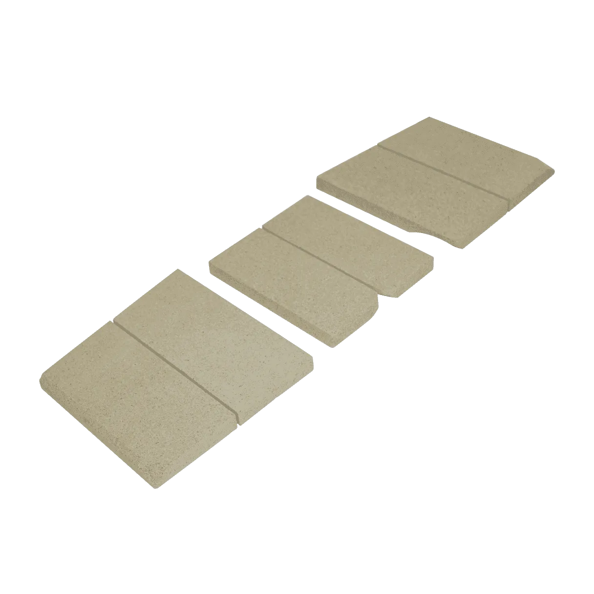 CB-9000 Complete Vermiculite Fire Brick Kit (Cub)