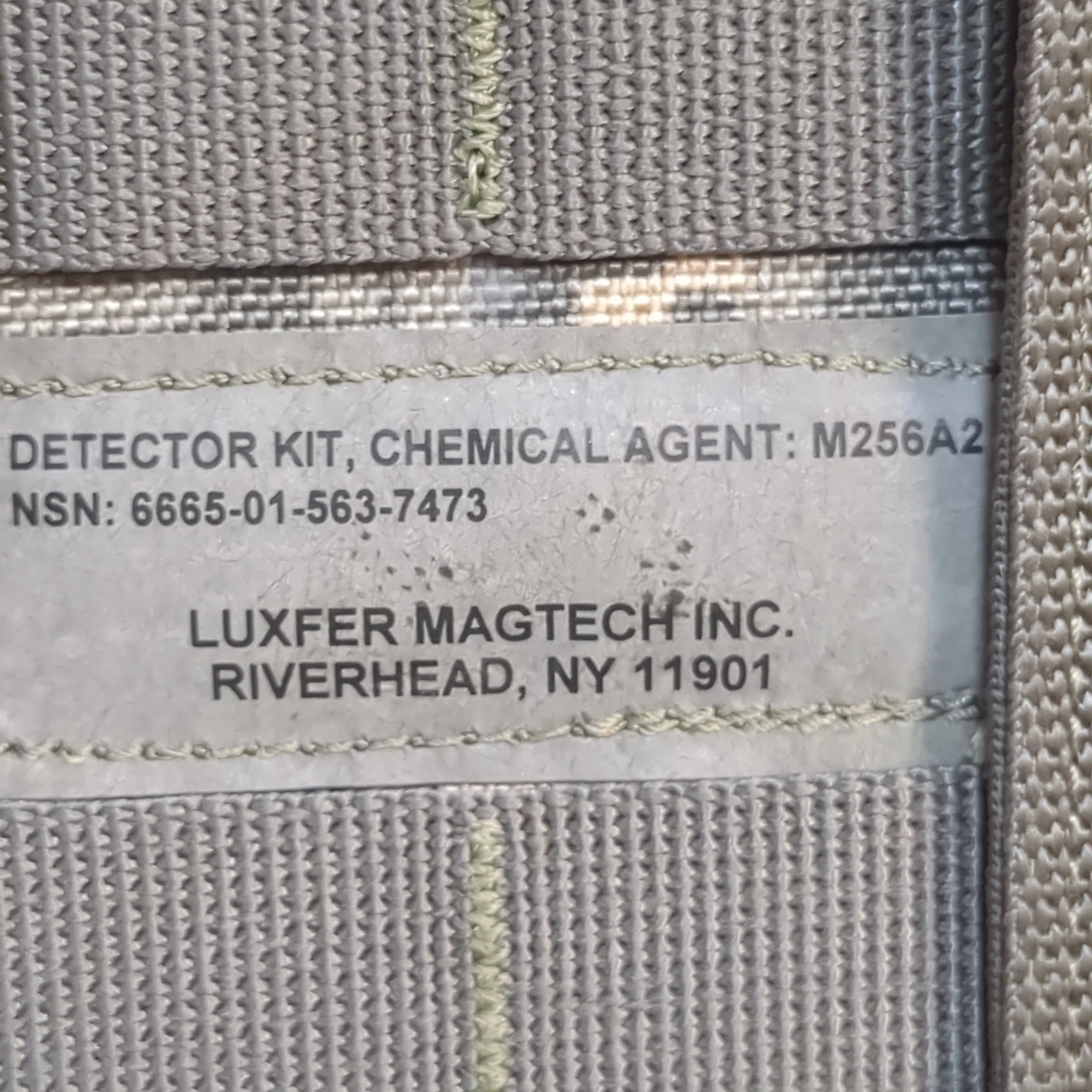CBRN Chemical Detector Bundle W/ Accessories ACU / UCP Sealed (cb09-YAM10)