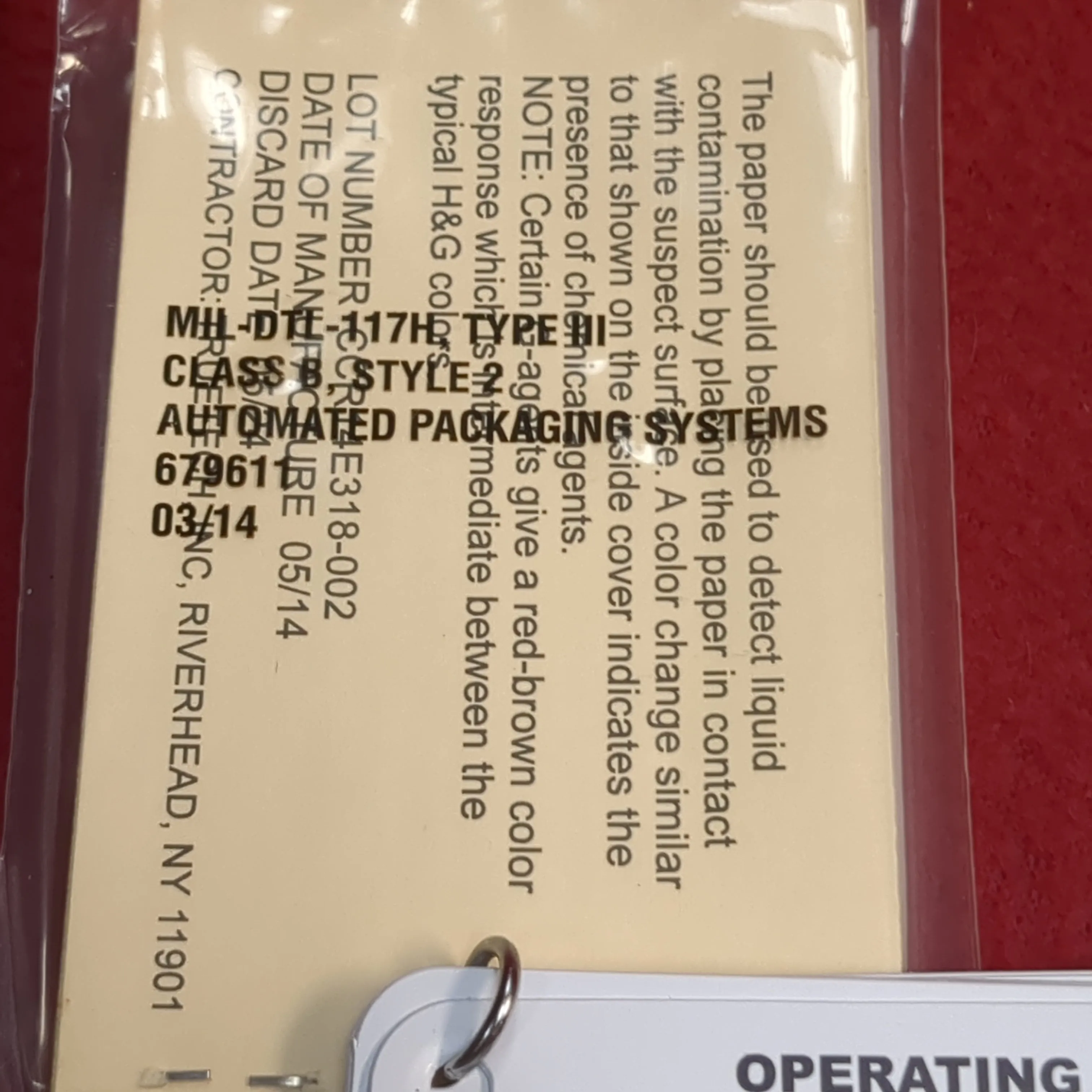 CBRN Chemical Detector Bundle W/ Accessories ACU / UCP Sealed (cb09-YAM10)