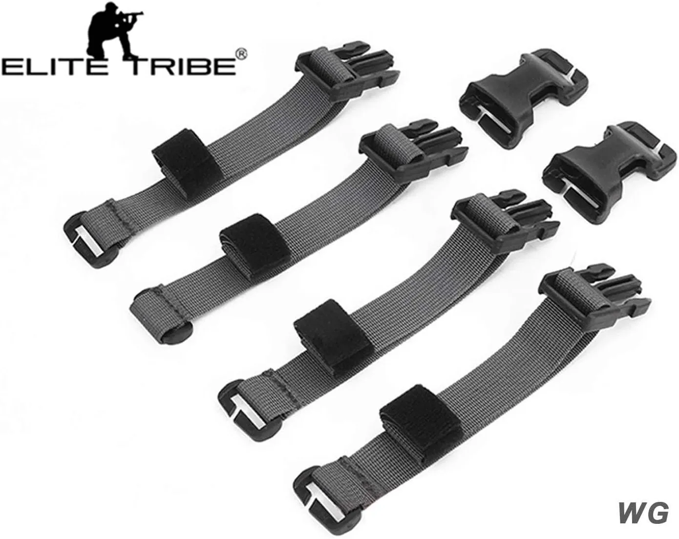 Chest Rig to Vest Adapter Kit Webbing for Molle Vest Chest Rig