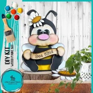 Chucky Sitting Bee DIY - Wood Blanks for Painting and Crafting