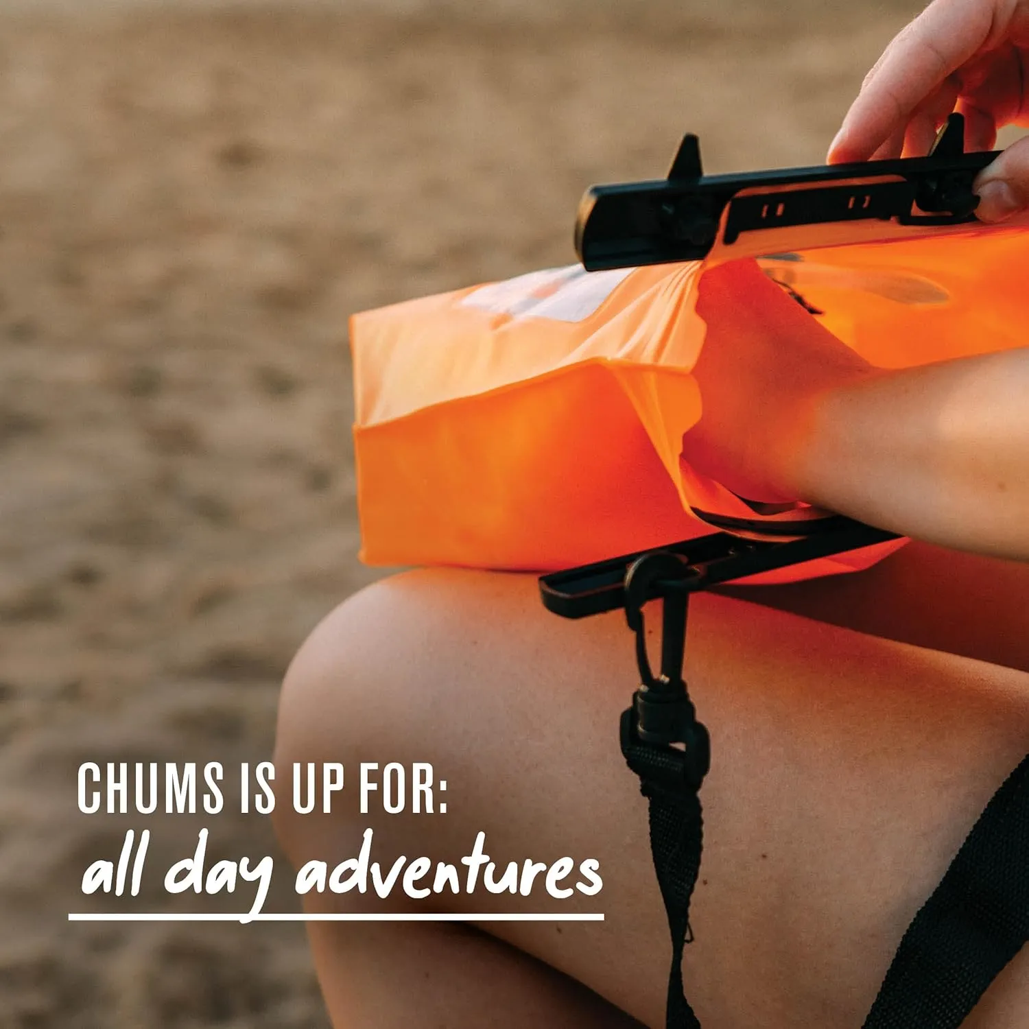 Chums Shuttle Splash Sack - Packable & Portable Waterproof Dry Bag for the Outdoors & On the Water - Green