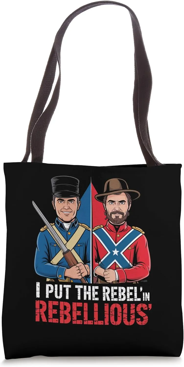 Civil War Reenactment Gear for American History Lovers Tote Bag