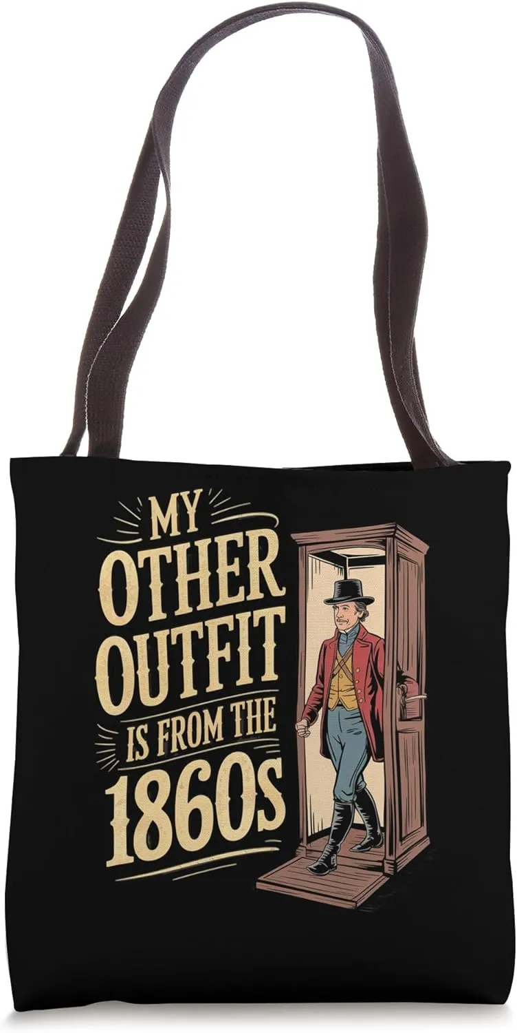 Civil War Reenactment Uniforms for History Enthusiasts Tote Bag