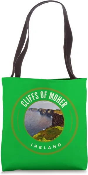 Cliffs of Moher Ireland - Sweaters, Tops, Gear & Accessories Tote Bag