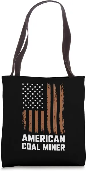Coalminer Coal Mining Coal Miner Tote Bag