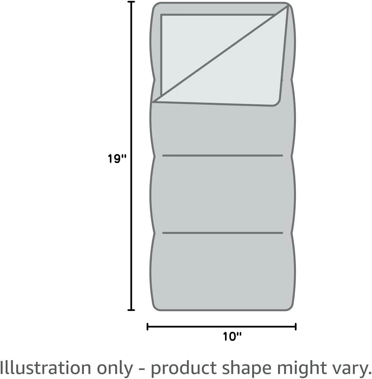 Coleman Biscayne Big & Tall 40°F Sleeping Bag, Fits Adults up to 6ft 4in Tall, No-Snag Zipper with Stuff Sack Included, Machine Washable