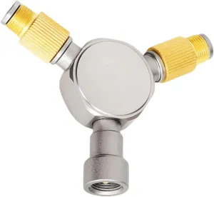 Consumption Camp Stove Adapter Aluminum Distributor Outdoor Safe Use Tanks Conversion Head Distributor