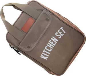 Cooking Utensils Carry Bag Camping Cookware Storage Bag Picnics Hiking Bag Outdoor Cooking Kitchen Cookware Organizers