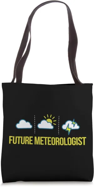Cool Weather Forecast Gear - Future Meteorologist Tote Bag