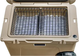 Cooler Basket for YETI Tundra Haul, YETI Roadie 48, and YETI Roadie 60 - Wire Cooler Rack for YETI Wheeled Coolers - Compatible with YETI Accessories
